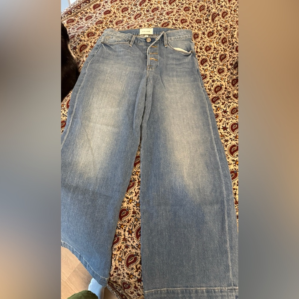 Frame designer jeans- wide leg
